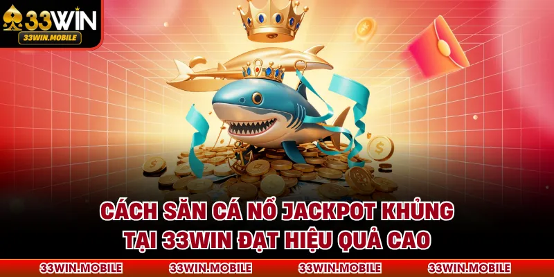 Cách săn cá nổ jackpot khủng tại 33WIN đạt hiệu quả cao