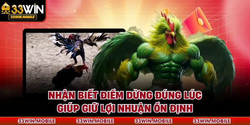 Nhận biết điểm dừng đúng lúc giúp giữ lợi nhuận ổn định